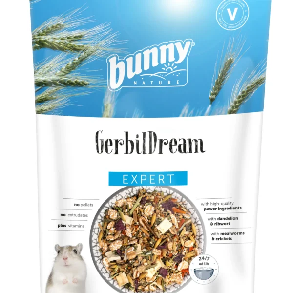 Sakafo ho an'ny gerbil bitro expert sleep 500g