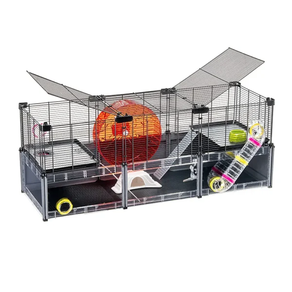 Ferplast jaula multipla hamster large negro