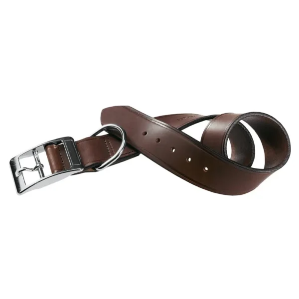 Collar de cuero para perro ferplast toro vip c 15/35 - elegancia y resistencia