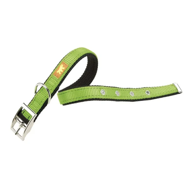 Collar para perros ferplast dual cf20 43 verde - comodidad y estilo