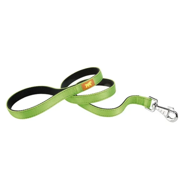 Correa doble verde ferplast g25 110: seguridad y estilo para tu mascota