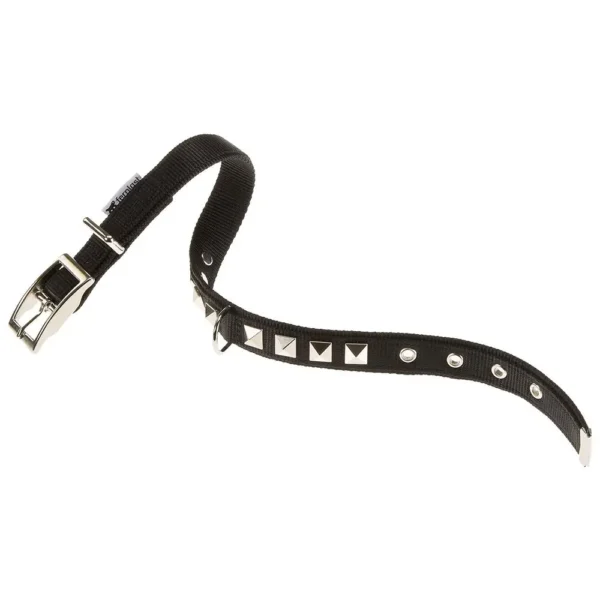 Collar negro ferplast dual cf20 43: comodidad y estilo para tu mascota
