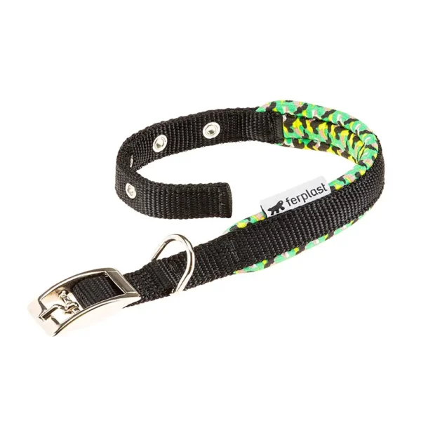 Collar para perros ferplast daytona fantasy c20 43 negro - comodidad y estilo