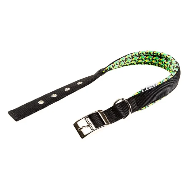 Collar para perros ferplast daytona fantasy c25 53 negro: comodidad y estilo