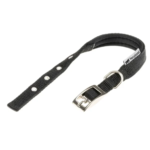 Collar negro daytona c15 35 de ferplast: comodidad y estilo para tu mascota