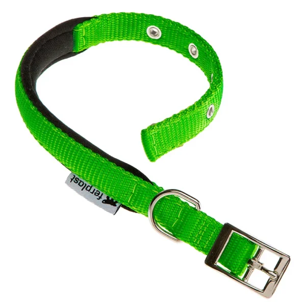 Collar para perros ferplast daytona c15 35 verde - comodidad y estilo