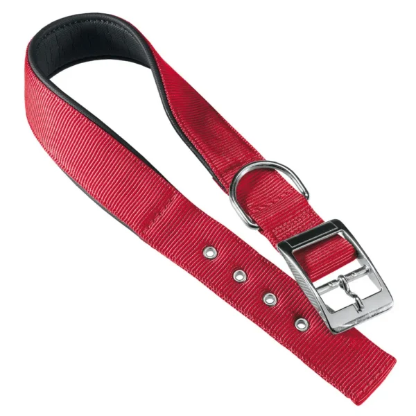 Collar para perros ferplast daytona c25 53 rojo - comodidad y estilo