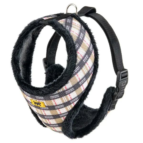 Arnés de tartan xl para perros ferplast nikita fur - comodidad y estilo