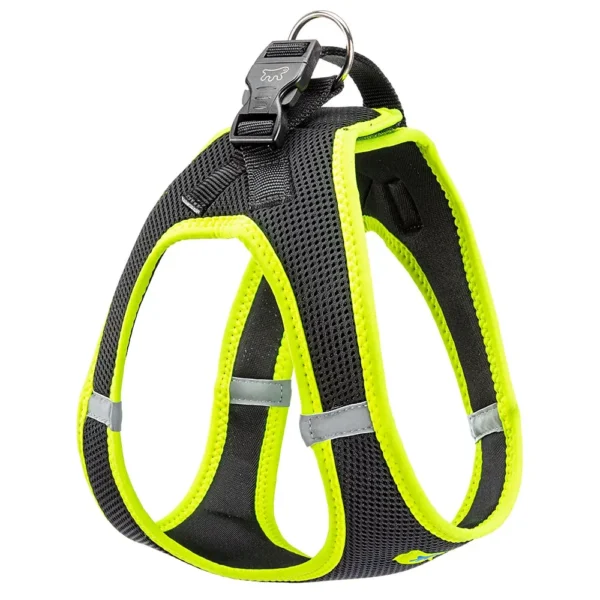 Arnés ferplast kaori p xl negro amarillo: comodidad y estilo para tu mascota