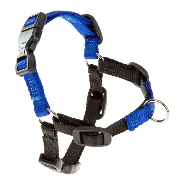 Arnés para perros ferplast coach azul talla s/m - comodidad y estilo