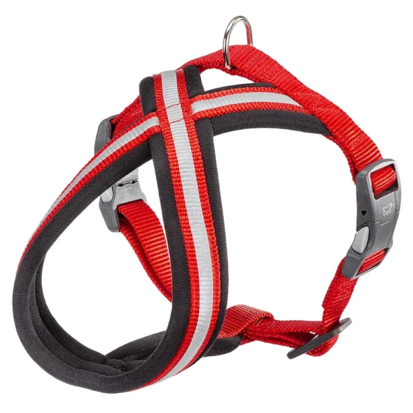 Arnés rojo ferplast daytona cross p xs para perros pequeños - comodidad y estilo
