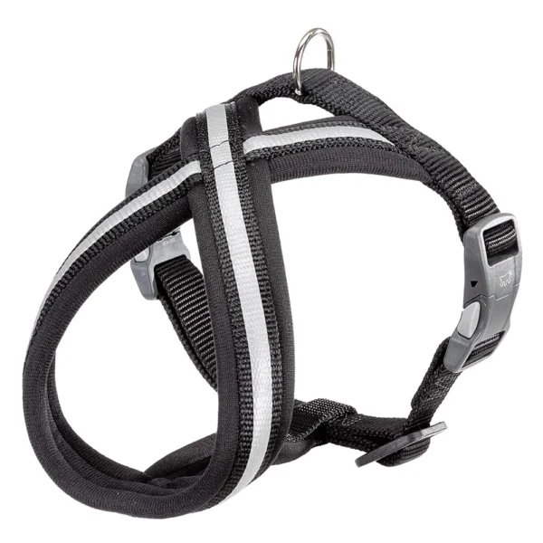 Arnés negro ferplast daytona cross s: comodidad y seguridad para tu mascota