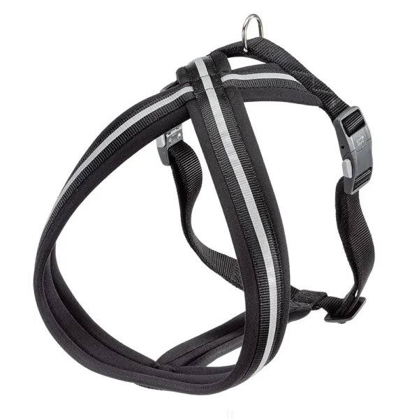 Arnés negro xl ferplast daytona cross: comodidad y seguridad para perros grandes
