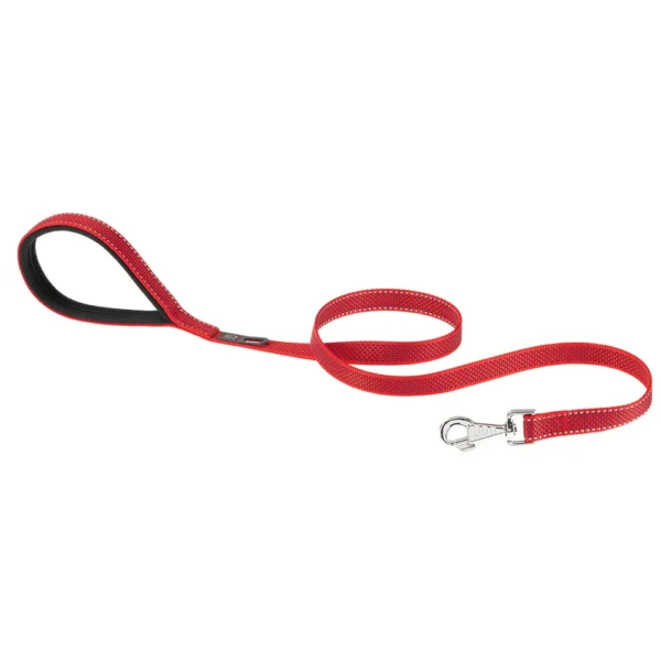 Correa daytona deluxe g25/120 roja de ferplast: elegancia y seguridad para tu mascota
