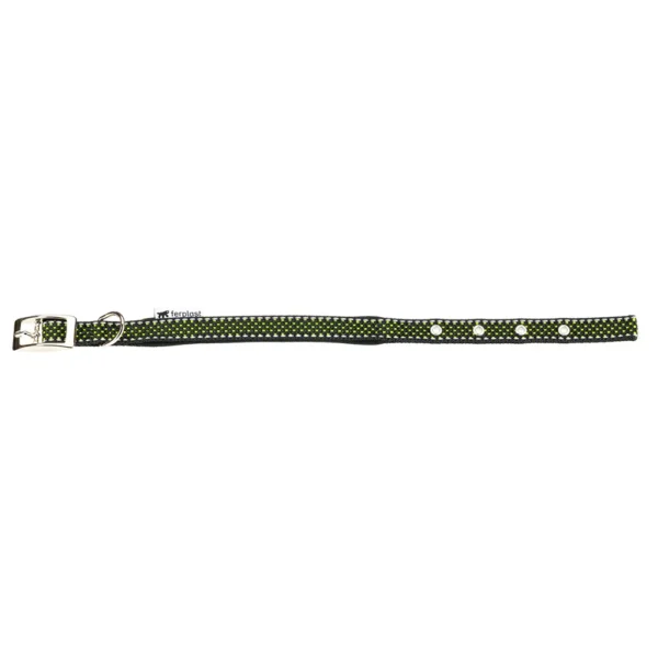 Collar verde daytona deluxe c15/35 de ferplast: elegancia y comodidad para tu mascota