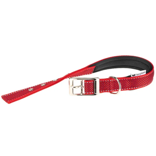 Collar para perros ferplast daytona deluxe rojo c25/45 - comodidad y estilo
