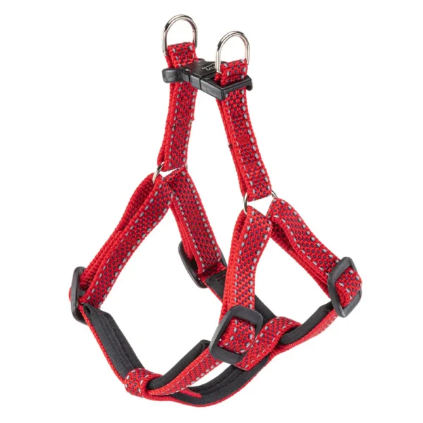 Arnés daytona deluxe pequeño rojo de ferplast: comodidad y estilo para tu mascota