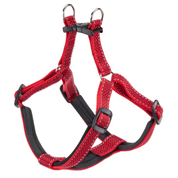 Arnés daytona deluxe rojo mediano de ferplast: comodidad y estilo para tu mascota