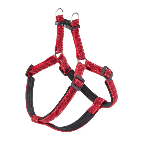 Coleira Ferplast Daytona Deluxe Grande Vermelha: Conforto e Estilo para o Seu Animal de Estimação