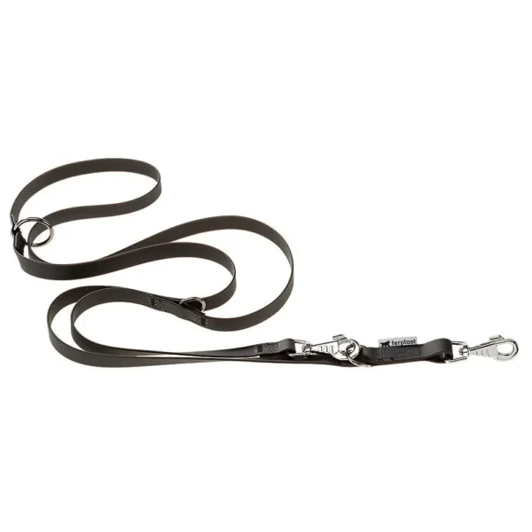 Correa Negra FERPLAST EVOLUTIONGA16 200BLK: Resistencia y Estilo para Mascotas