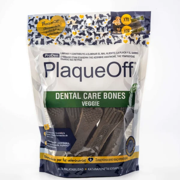 Plaqueoff cuidado dental bones veggie perro 485gr