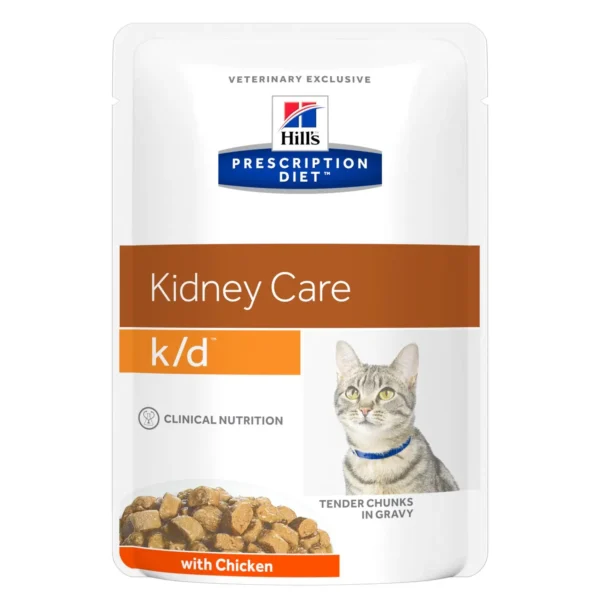Compra hill’s hpd feline k/d: caja 12x85g para salud renal de gatos
