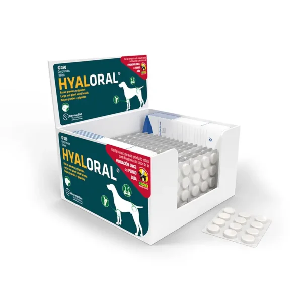 Hyaloral clasic perro raza grande gigante 360cpd