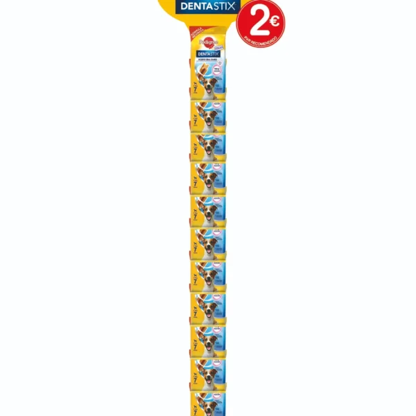 Dentutix tiru pequeño para gatos - display 20 uds - snack saludable a 2€/bolsa