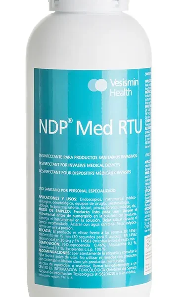 Solucion desinfectante preparada instrumental ndp med rtu 1l