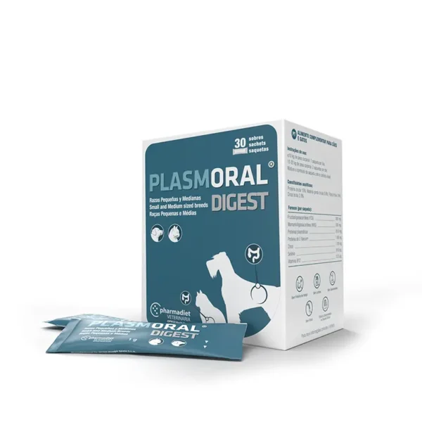 Plasmoral digest razas grandes y gigantes 30 sobres