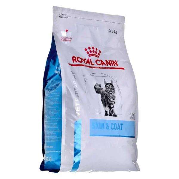 Pienso royal vet feline skin coat 3,5kg: salud y brillo para el pelaje de tu gato