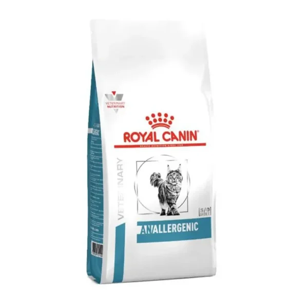 Pienso hipoalergénico para gatos royal vet feline anallergenic an24 4kg