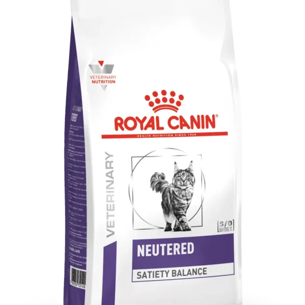Pienso royal vet feline neutered satiety balance 1,5kg: nutrición óptima para gatos esterilizados