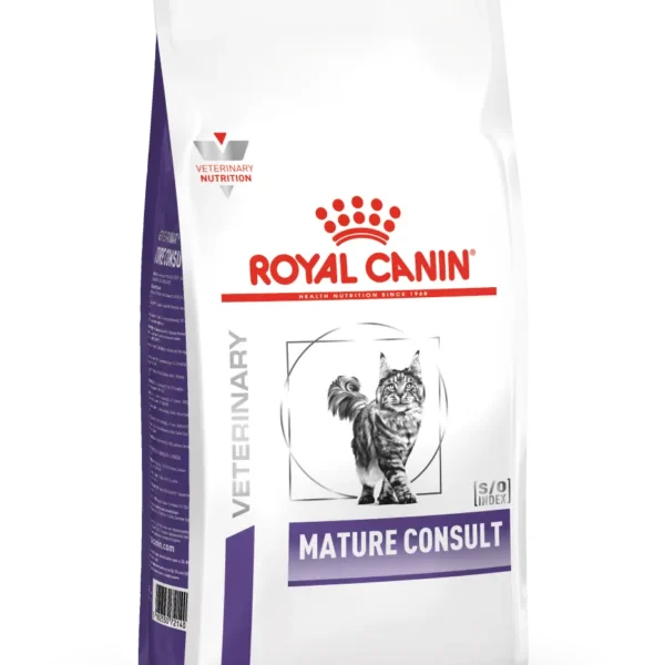 Pienso royal vet feline mature consult 10kg: nutrición óptima para gatos mayores