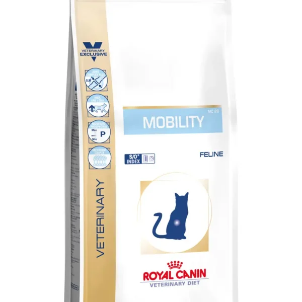 Pienso royal vet feline mobility calorías moderadas 2kg para gatos activos