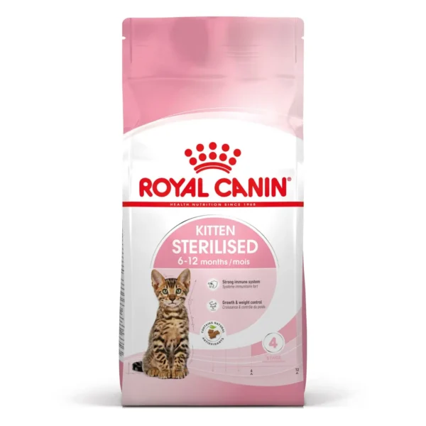 Royal feline kitten sterilised 2kg - alimento seco saludable para gatos esterilizados