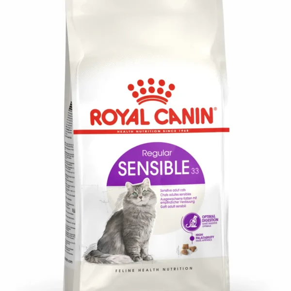Royal feline adult sensible 33 10kg - alimento seco para gatos adultos con sensibilidad digestiva