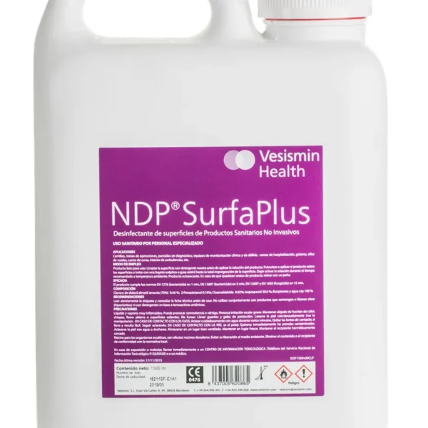 Desinfectante de superficies ndp surfaplus 1,5l