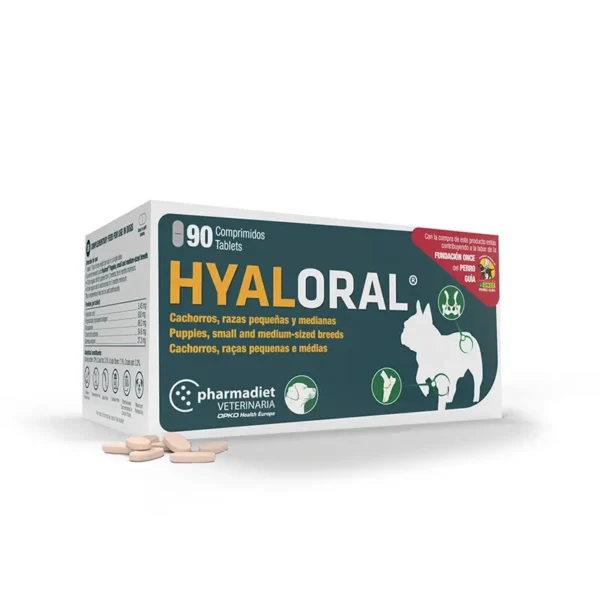 Hyaloral perro raza pequeña mediana 90cpd