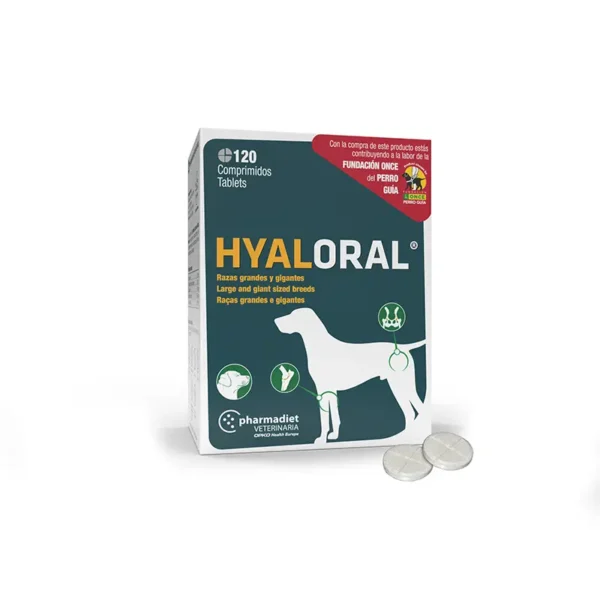 Hyaloral perro raza grande gigante 120cpd