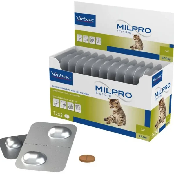 Milpro gatos pequeños 24cpd