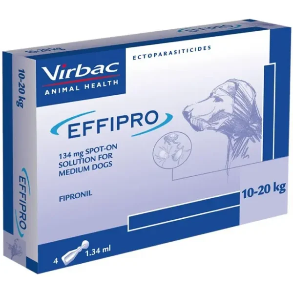 Effipro spot on perro 402mg +40kg 24 pipetas