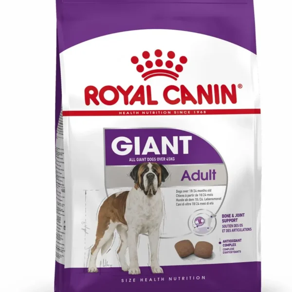 Pienso royal canine adult giant 15kg para perros gigantes - nutrición óptima