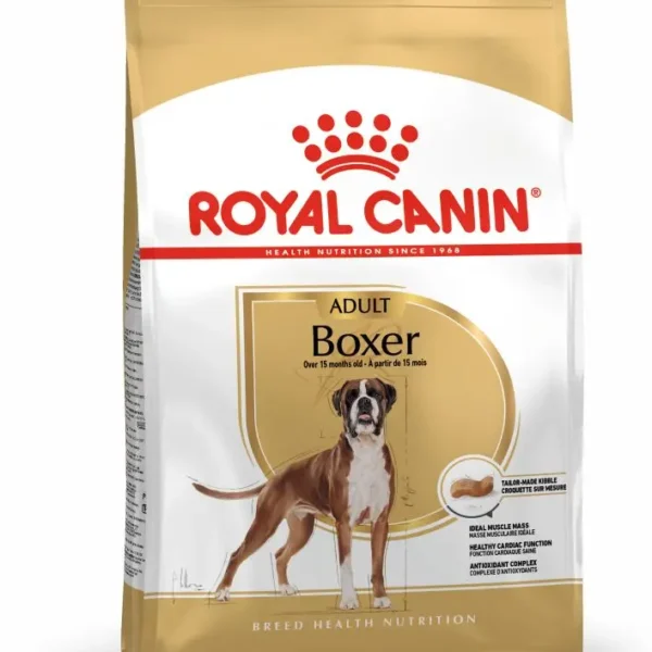 Pienso royal canine adult boxer 26 12kg: nutrición óptima para boxers adultos