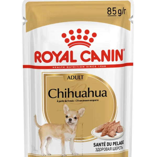 Comida húmeda royal canine para chihuahua adulto - caja 12x85g