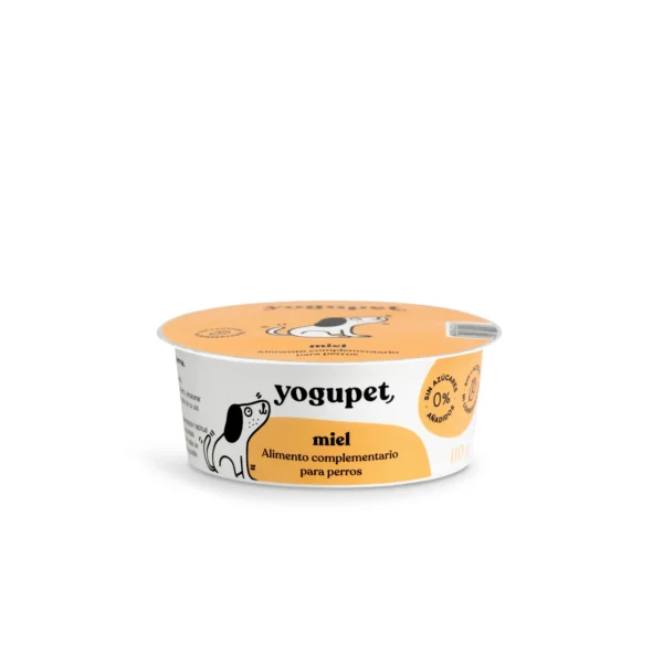 Yogupet yogurt clisico perro miel 4x110gr