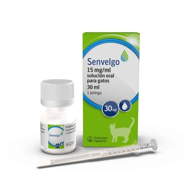 Senvelgo 15 mg/ml 30 ml | solución oral para gatos | apoyo al equilibrio glucémico 