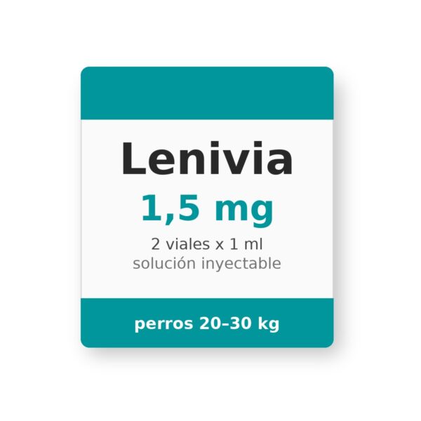 Lenivia 1,5 mg 2 viales