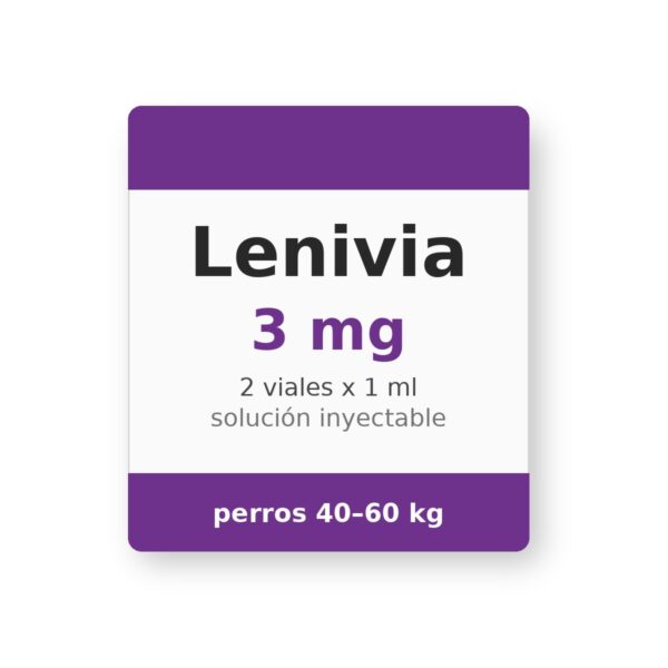 Lenivia 3 mg 2 viales