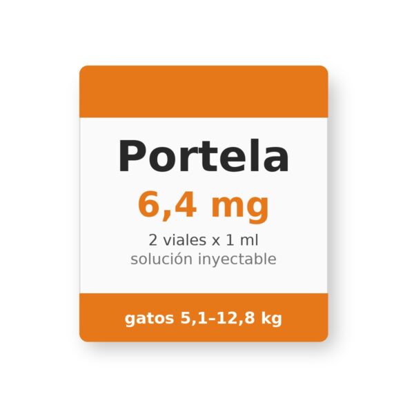 Portela 6,4 mg 2 viales